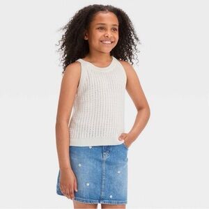 Girls' Sweater Tank Top
